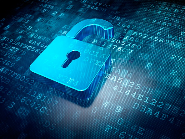 Secure digital padlock on a vehicle silhouette representing high-trust insurance verification